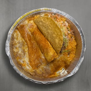 3. Taco, Burrito, and Enchilada Combo